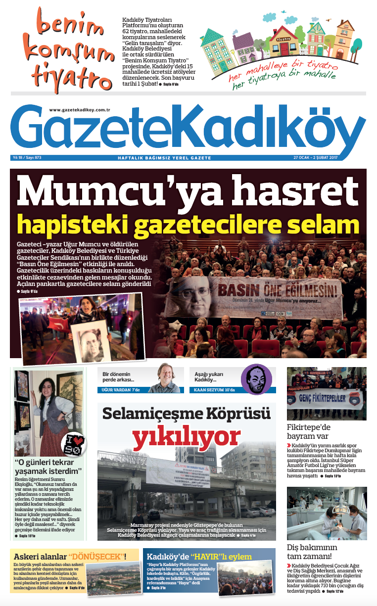 Gazete Kadıköy sayı-873